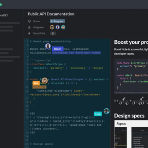 Live Markdown Editor with Collaboration Support