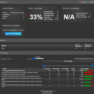 Test Coverage Visualization Dashboard